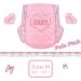 Buy LittleForBig Adult Printed Diapers 10 Pack - Blushing Baby (Medium 28-38) Pink M - International Shipping Available - Buy Online on GoSupps.com