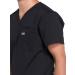 Cherokee Men's V-Neck Scrub Top - Soft Stretch Workwear Professional - Large, Black (WW675) - Buy Online on GoSupps.com