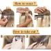 SEGO TAPE Extensions - Remy Real Hair Glue with 10 Free Tapes | 20 Tressen 16'' (45cm) Hellblond #613 - Shop Now! - Buy Online on GoSupps.com