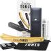 Premium Shaving Set: Razor with Interchangeable Blades 40 Double Blades Storage Case & Accessories - Perfect for Every Grooming Routine - Buy Online on GoSupps.com