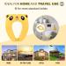 Kids Travel Potty Seat Cover - Non-Slip Foldable Toilet Pad with Carry Bag & Splash Guard - Buy Online on GoSupps.com