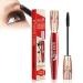 Yanquina Super Long Mascara Yankina Super Long Mascara Yankina Mascara De Pesta as Yanquina 4D Silk Fiber Lash Mascara Waterproof Long Lasting No Clumping (1Pcs)