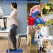 5BILLION XL Foam Balance Pad for Physical Therapy & Yoga - Non-Slip Exercise Pad for Fitness & Stability Workouts - Blue, Large Size (19.6 x 15.7 x 2.4) - Buy Online on GoSupps.com