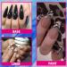 Liner Nail Gel Polish - Black Gel Liner Nail Art Polish Soak Off French Manicure Gel for Drawing Lines and Color Painting UV Liner Gel for Nail Starter Home DIY Nail Art - Buy Online on GoSupps.com