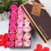 Rose Petal Bath Soap Gift Box - Floral Scented Soap for Valentine's Day, Anniversary, Birthday, Mothers Day - 18 Pcs Gradient Pink Roses - Gifts for Her - Buy Online on GoSupps.com
