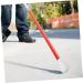  Healvian Healvian 4 Pieces Head for Blind Eye Mask Eye Mask Blindem Fatigue Replacement Tips Crutch Tip for Daily Use Walking Stick Supply of Blind Plastic White - Buy Online on GoSupps.com