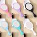 PMELCXD 6 Pieces Handheld Hand Mirror Bulk Compact Travel Makeup Mirror Handheld Cosmetic Mirror with Handle Portable Vanity Mirror for Travel Camping Home 6 Colors - Buy Online on GoSupps.com