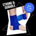 Inksafe Blue Self-Adhering Cohesive Bandages - 7.5 cm x 4.5 m Box of 12 for Maximum Support | Shop Internationally - Buy Online on GoSupps.com