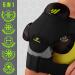 Sport Shoulder Bandage with Cooling Gel Pads - Neoprene Adjustable Rotator Cuff Support for Men & Women | L/XL Black - Buy Online on GoSupps.com