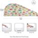 Buy Colorful Graffiti Star Pattern Dry Hair Cap | 2-Piece Quick Drying Towel Set with Button Headband | Super Absorbent & Comfortable - Buy Online on GoSupps.com