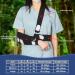 Adjustable Arm Sling for Shoulder Injury with Waist Belt - Left or Right Arm (Large) | International Shipping Available - Buy Online on GoSupps.com