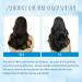 Neitsi U Tip Human Hair Extensions 12 Inch 50 Strands | Pre Bonded Keratin Black Brown Straight Silky | Real Natural Hair Extensions - Buy Online on GoSupps.com