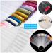 200 Transparent Nail Display Sticks - Nail Art Practice Tips Set with Metal Rings for Home DIY Nail Salon - Buy Online on GoSupps.com