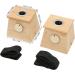 Moxibustion Box - 2-Piece Bamboo Moxa Acupuncture Therapy for Healing - Buy Online on GoSupps.com
