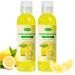 Yoni Wash Set of 2 Natural Feminine Wash for Women Ph Balance Organic Yoni Body Wash Vaginal Wash for Intimate Deodorant Remove Odor Moisturizing Lemon Scent