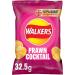 Walkers Prawn Cocktail Crisps 32x32.5g (Wholesale Box) - Buy Online on GoSupps.com