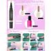 Kalolary 6 Colors Nail Polish Pen - 3 in 1 Gel Pen Brush for DIY Nail Art at Home Salon - Buy Online on GoSupps.com