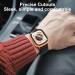 6 Pack Case with Tempered Glass Screen Protector for Apple Watch - Ultra-Thin Scratch Resistant Bumper Cover - Black/Starlight/Clear/Blue/Orange/Green - 49mm - Buy Online on GoSupps.com