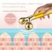 Golden 3D Electric Face Massager Roller | T Shape Facial Roller Kit - Buy Online on GoSupps.com