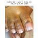Kalolary White Gel Toenail Strips - Long Lasting Pink Gradient Pedicure Stickers | Salon Quality Nail Wraps with Nail File & Wood Stick | Perfect for UV/LED Lamp - Buy Online on GoSupps.com
