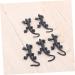 Safigle 10-Pack Halloween Gecko Simulation Toys - Mini 3.5x8cm Gecko Models for Halloween Decorations & April Fools' Day Gifts - Buy Online on GoSupps.com