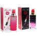 Women's Perfume Combo Kiss Me Black&Pink Eau De Parfum Long Lasting Fragrance 3.4 Fl Oz Spray Each for Daily Used