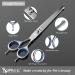 MAOCG Professional Dog Grooming Scissors Kit | 3-Piece Set for Dogs & Cats | Round Tip, Thinning, Curved & Straight Shears with Comb | Lefty & Righty Friendly - Buy Online on GoSupps.com