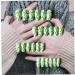 3set Detachable Long Coffin False Nails with Designs Press on Nails Wearable Fake Nail Decor Full Cover Art Tips - Buy Online on GoSupps.com