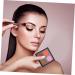 Baluue 5pcs Eye Shadow Blank Empty Cosmetic Eyeshadow Packing Plates Eyeshadow Powder Plate Black As 8.00X7.00X1.30CM Black - Buy Online on GoSupps.com