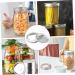 OUNONA 54pcs Mason Jar Lids Solid Sealing Cap Tinplate - Buy Online on GoSupps.com