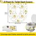Toilet-Seat-Covers-Disposable - 21 Pack - Extra Large - Waterproof - Individually Wrapped Disposable Toilet Seat Covers for Adults Toddlers Kids Potty Training  Travel Accessories for Public Restrooms - Buy Online on GoSupps.com