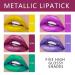 Ownest Beauty KYDA 10 Colors Lipstick Set B - Matte Velvet, Glitter Metallic, Long Wear Lip Glaze - Buy Online on GoSupps.com
