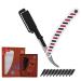 Homie Patented Straight Edge Razors for Men Close Shaving Razor for Beard with 11 Disposable Blades Easy to Use and Replace Single Edge Razor Blades with Protective Layer & Safety Lock -Barber White Premium Straight Razor | Barber White with 10 Heads