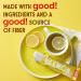 Good! Snacks Vegan Lemon Protein Bars - Gluten Free, Plant Based, High Protein, Low Sugar - 15g Protein, Kosher, Non GMO - Vegetarian Meal Replacement Bars (12 Bars) - Buy Online on GoSupps.com