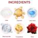 OUKEYA Foot Mask 3 Pairs: Nourish Foot Mask Dermatologically Tested Repairs Heels & Soften Dry Dead Skin for Cracked Feet(No Peeling) Rose - Buy Online on GoSupps.com