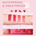 Erinde Lip Tint Stain Mini Pink Cheek Stain Water Tint Korean Lip Color #02 STRAWBERRY - Buy Online on GoSupps.com