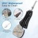 Portable Cordless Water Flosser - IPX7 Waterproof Oral Irrigator for Travel & Home - 5 Levels 5 Tips Powerful Teeth Cleaner (Dark Black - Buy Online on GoSupps.com