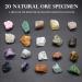 20pcs Beginner's Crystal Variety Set for Chakra Balancing and Reiki Healing - Tumbled Gemstones for Meditation and Energy Healing - Buy Online on GoSupps.com