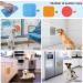 Hysagtek 3 Pcs Licky Mats for Dogs and Cats Dog Lick Mats Slow Feeding Mat with Suction Cup Puppy Lick Mat Pad for Pet Bathing Grooming Training with 1 Spatula + 1 Brush - Buy Online on GoSupps.com