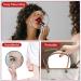 10X Magnifying Mirror 6'' Makeup Mirror with 10X Magnification 10X Magnifying Mirror with Suction Cups Large Makeup Magnifying Mirror Compact Magnified Mirror Round Makeup Magnification & Tweezers Black 10X - Buy Online on GoSupps.com