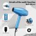 Professional 1875 Watt Hair Dryer with Diffuser & Comb Nozzle Fast Drying No Frizz Perfect for Curly & Straight Hair All Hair Types - International Shipping Available - Buy Online on GoSupps.com