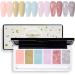 Summer Macaron Solid Cream Gel Nail Polish Palette for Nail Art Design Japanese No Flowing Soak Off UV LED Mud Gel Varnish - (Color: 3gx12Color-Set5) - Buy Online on GoSupps.com