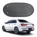 Zatooto Auto sun visor for the rear window sun protection car baby foldable car rear window sun visor with suction cups privacy screen mesh rear disc aperture UV protection 110x60 cm