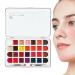 Makeup Palette Eye Palette 28 Colours Water-Resistant Long-Lasting Makeup with Lip Gloss and Blush for Women and Teens