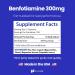 Healthfare Benfotiamine 600mg | 200 Veg Capsules | Enhanced Absorption | Supports Overall Health | Increased Bioavailability - Buy Online on GoSupps.com