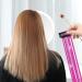 Hair Tinsel | 6 Shiny Clip in Hair Tinsel Kit | Colorful Fairy Glitter Hair Tinsel Clip Smooth for Christmas Daily Life Birthday Hot Pink - Buy Online on GoSupps.com
