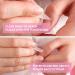 Bona Fide Beauty Czech Glass Cuticle Pusher Set - 2PC Premium Manicure Nail Care Tools - Buy Online on GoSupps.com