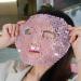 Ideayard Rose Quartz Face Mask - 100% All Natural Jade Mask for Puffiness and Dark Circles - Buy Online on GoSupps.com