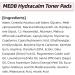 MEDB Hydracalm Toner Pads - 60 Counts Exfoliating Face Pads with BHA & PHA for Acne & Breakouts, 40% Centella Asiatica for Sensitive Skin, Hydrating, Alcohol-Free, Korean Skin Care - Buy Online on GoSupps.com
