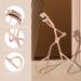 Larbois Eyelash Curler with 5 Refill Pads & Velvet Bag - Professional No Pinch, No Pain, No Pulling Eye Lash Curler for Perfect Curls in Seconds - Rose Gold - Buy Online on GoSupps.com